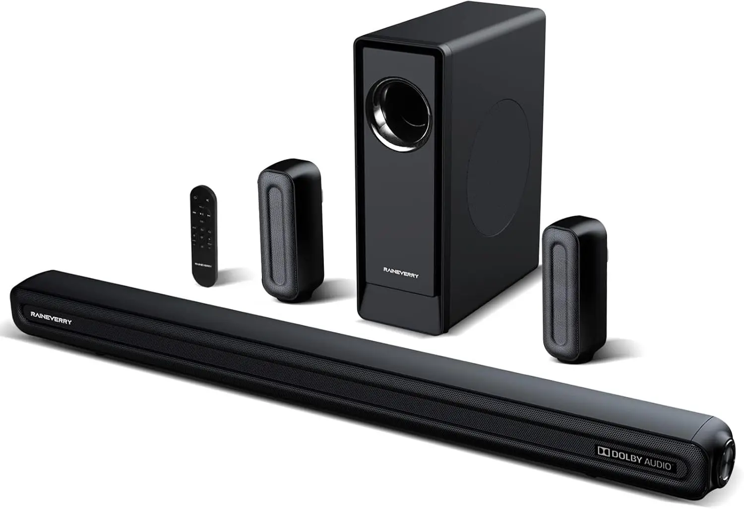 5 1 CH Surround Sound Bar with Dolby Audio Sound Bars for TV Wireless Subwoofer Rear Speaker Dolby Digital Plus Bluetooth 5 3
5 1 CH Surround Sound Bar with Dolby Audio Sound Bars for TV Wireless Subwoofer Rear Speaker Dolby Digital Plus Bluetooth 5 3