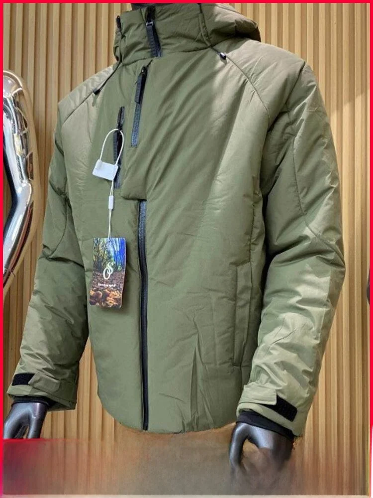 High Loosen Thiened Outdoor Men's Cotton Jaet Winter Outdoor Warmth Faionable Stand Fit Zipper Closure Casual Sle
High Loosen Thiened Outdoor Men's Cotton Jaet Winter Outdoor Warmth Faionable Stand Fit Zipper Closure Casual Sle