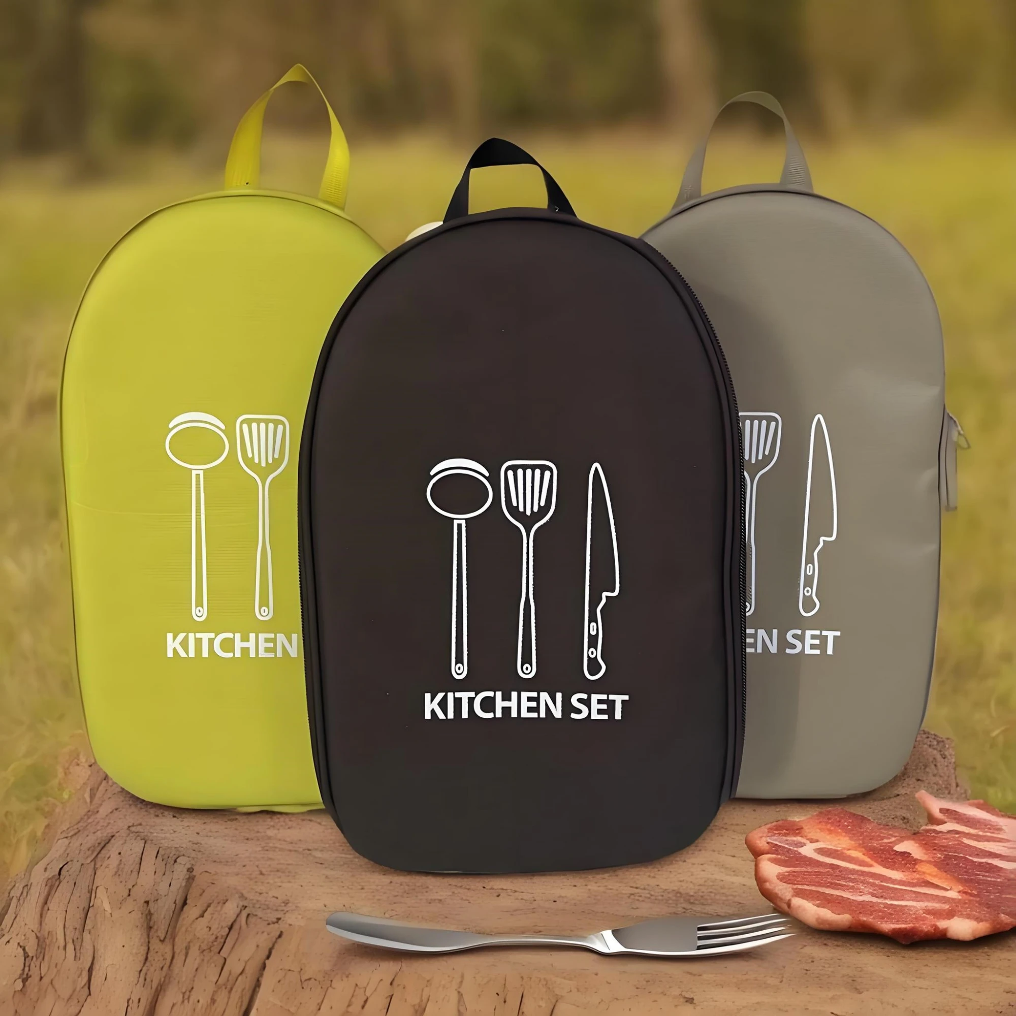Вместительная сумка для хранения кухонных принадлежностей для кемпинга, сумка для хранения кухонных принадлежностей для пикника и барбекю на открытом воздухе, удобная для переноски.
Вместительная сумка для хранения кухонных принадлежностей для кемпинга, сумка для хранения кухонных принадлежностей для пикника и барбекю на открытом воздухе, удобная для переноски.