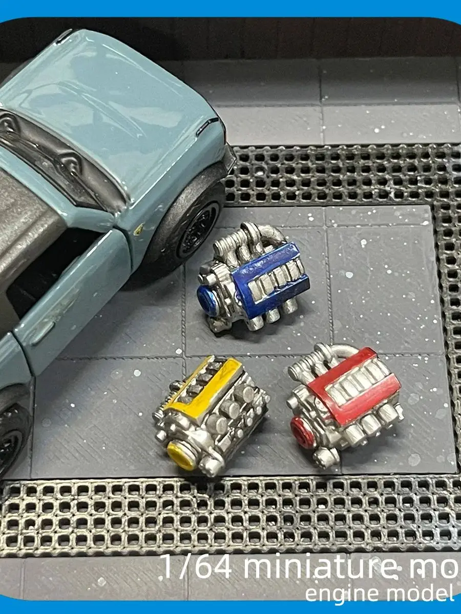 Detailed Scene: 1:64 Scale Miniature Model Repair Shop, Mini Engine N0.3, Decorative Car Model Scene with Vintage Layout
Detailed Scene: 1:64 Scale Miniature Model Repair Shop, Mini Engine N0.3, Decorative Car Model Scene with Vintage Layout