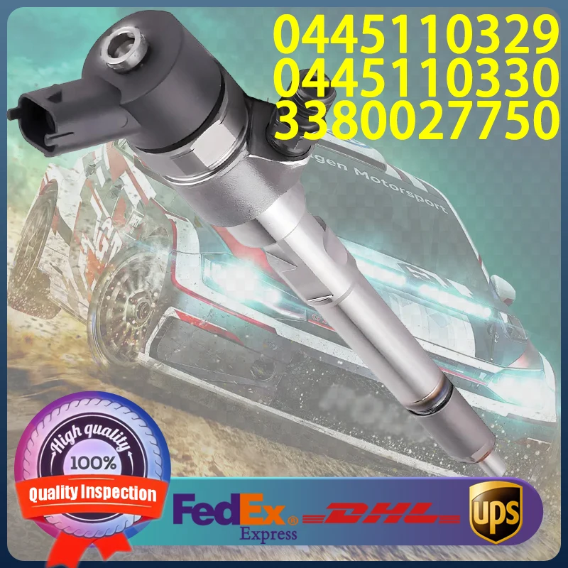 0445110329 0445110330 0445110331 33800-27750 Common Rail Fuel Injector For Hyundai Santa Fe 2.2 D Diesel Engine
0445110329 0445110330 0445110331 33800-27750 Common Rail Fuel Injector For Hyundai Santa Fe 2.2 D Diesel Engine