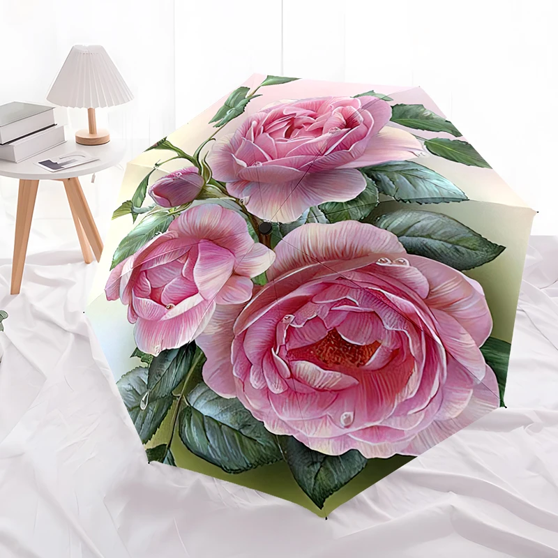 Автоматический зонт с цветами, компактный дизайн с 8 ребрами, отдых на свежем воздухе и ежедневное использование - идеальный подарок
Автоматический зонт с цветами, компактный дизайн с 8 ребрами, отдых на свежем воздухе и ежедневное использование - идеальный подарок