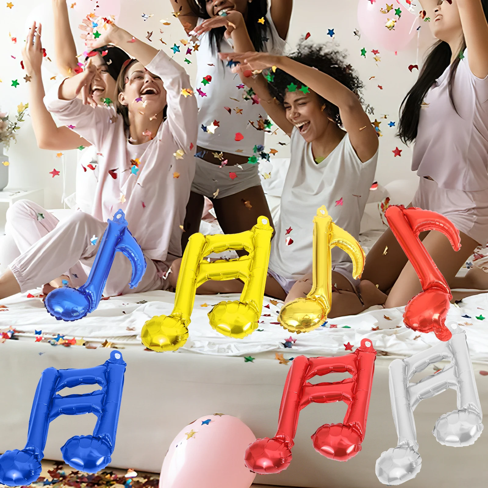 10pcs Rock And Roll Balloons Balloons Aluminum Foil Birthday Party Music Note Party Decorations Decorations Metallic Colorful
10pcs Rock And Roll Balloons Balloons Aluminum Foil Birthday Party Music Note Party Decorations Decorations Metallic Colorful