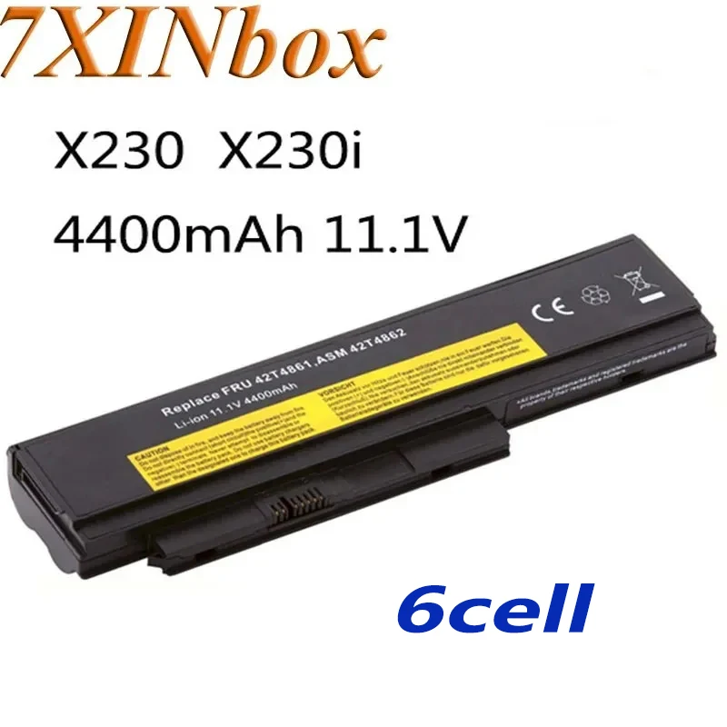 Аккумулятор для ноутбука Lenovo ThinkPad X230 X230i 45N1025 45N1024 45N1033 45N1172 0A36281, 7 ячеек XINbox 42T4863 45N1022, 6 ячеек, 4400 мАч
Аккумулятор для ноутбука Lenovo ThinkPad X230 X230i 45N1025 45N1024 45N1033 45N1172 0A36281, 7 ячеек XINbox 42T4863 45N1022, 6 ячеек, 4400 мАч
