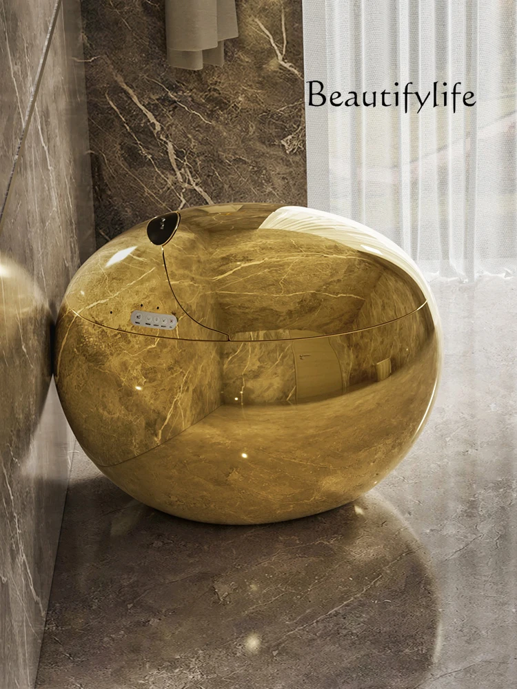 Golden smart toilet, dual waterway cleaning, no water pressure limit, fully automatic toilet
Golden smart toilet, dual waterway cleaning, no water pressure limit, fully automatic toilet