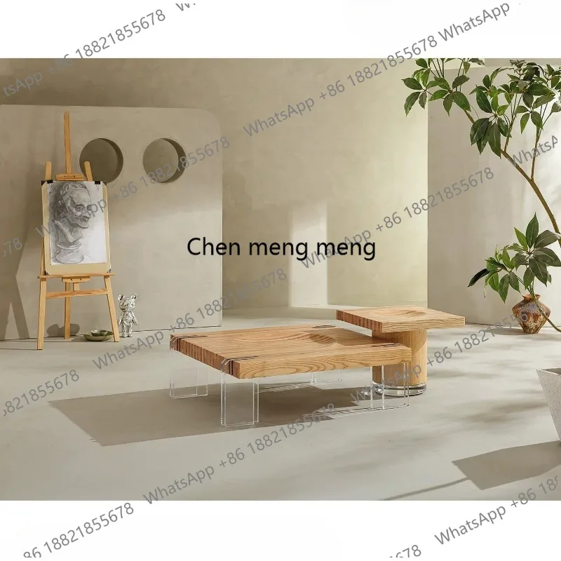 Ash wood solid wood coffee table combination living room household Nordic log style rectangular 2026 new
Ash wood solid wood coffee table combination living room household Nordic log style rectangular 2026 new