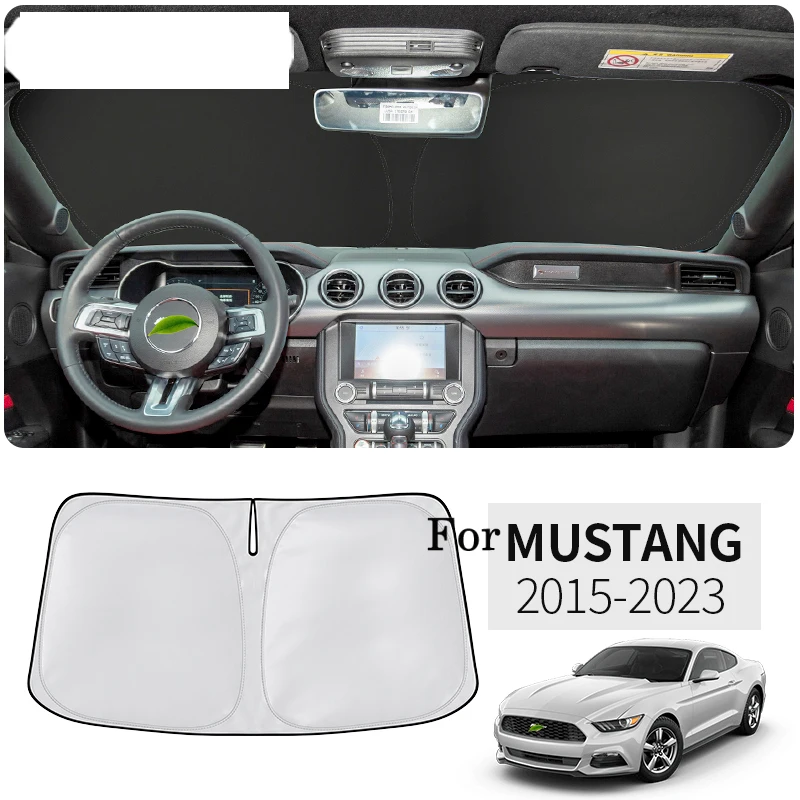 Для Ford Mustang 2015-2023 солнцезащитный козырек на переднее окно, Стайлинг автомобиля, наноизоляционный козырек на лобовое стекло, автомобильные аксессуары для интерьера
Для Ford Mustang 2015-2023 солнцезащитный козырек на переднее окно, Стайлинг автомобиля, наноизоляционный козырек на лобовое стекло, автомобильные аксессуары для интерьера