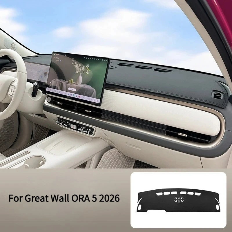 For GWM ORA 5 2026 Central Control Instrument Panel Anti-Glare Sunshade Mat Dashboard Heat Insulation Pad Modified Accessories
For GWM ORA 5 2026 Central Control Instrument Panel Anti-Glare Sunshade Mat Dashboard Heat Insulation Pad Modified Accessories