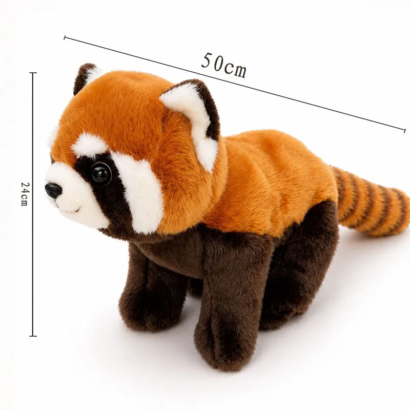 Realistic Red Panda Plush Toy Soft Fluffy Stuffed Animal Doll 50cm for Kids Gift Home Decor Gift for Girls Friends Family Kawaii
Realistic Red Panda Plush Toy Soft Fluffy Stuffed Animal Doll 50cm for Kids Gift Home Decor Gift for Girls Friends Family Kawaii