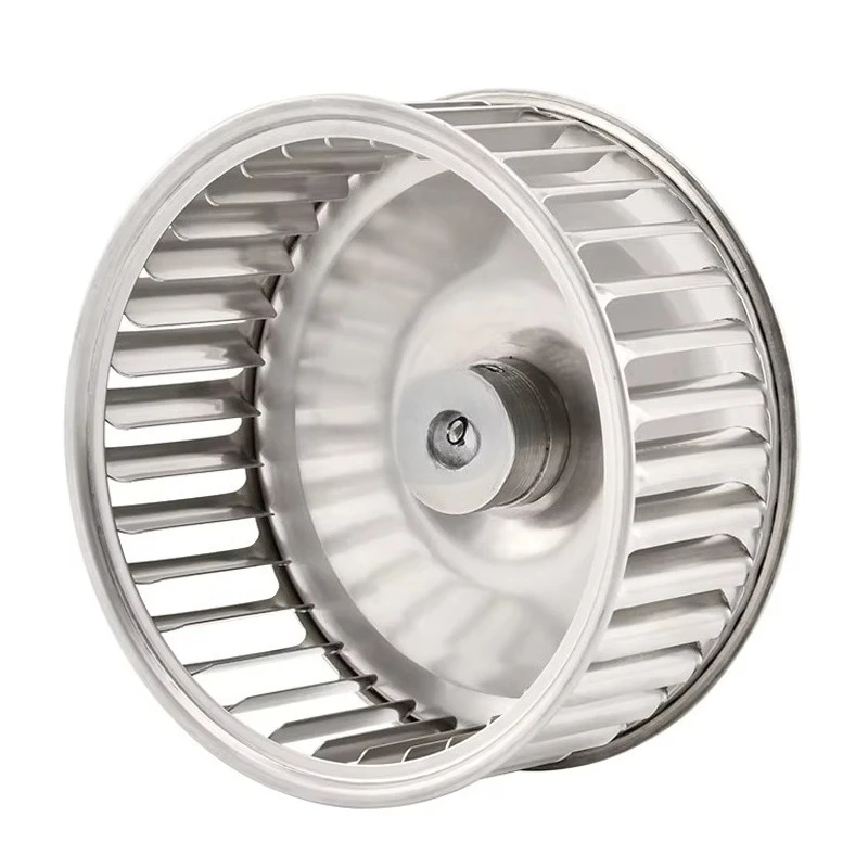 Factory direct sales stainless steel riveted multi-wing wind turbine forward tilting centrifugal fan impeller
Factory direct sales stainless steel riveted multi-wing wind turbine forward tilting centrifugal fan impeller