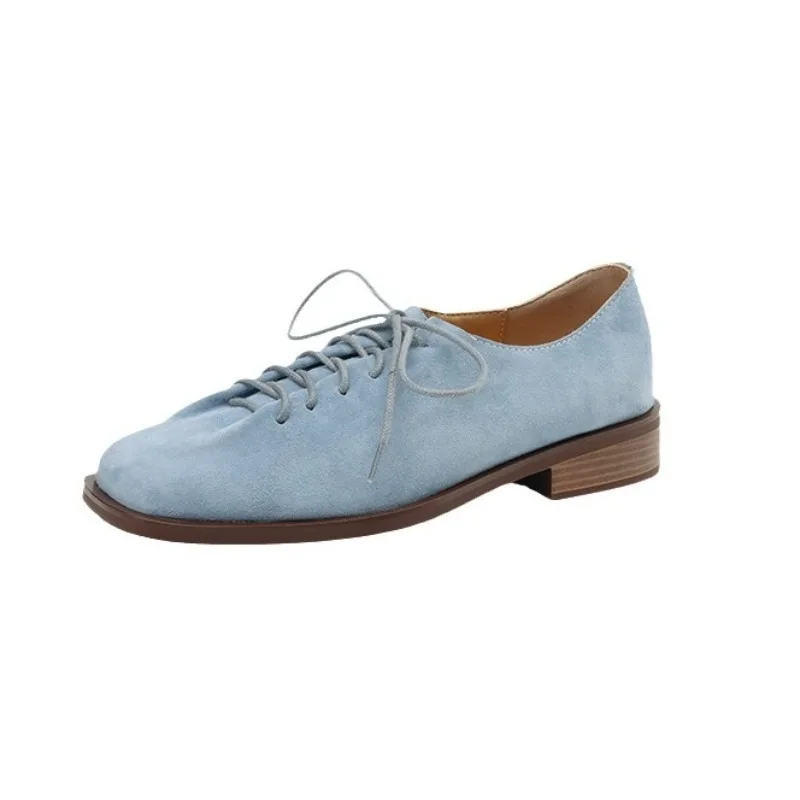 Luxury Suede Women Oxfords Shoes 2026 Spring New Elegant Sheep Skin Genuine Leather Handmade British Style Flat Ladies Shoes
Luxury Suede Women Oxfords Shoes 2026 Spring New Elegant Sheep Skin Genuine Leather Handmade British Style Flat Ladies Shoes