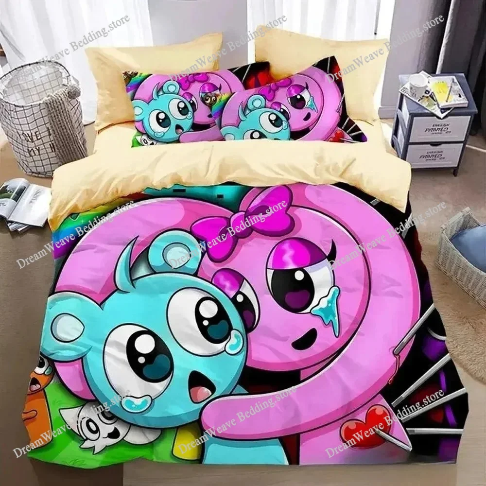 3D Printed S-Sprunki Duvet Cover and Pillowcase, Soft Home Bedding Set Queen Size, Bedroom Decor, Gift for Boys and Girls
3D Printed S-Sprunki Duvet Cover and Pillowcase, Soft Home Bedding Set Queen Size, Bedroom Decor, Gift for Boys and Girls