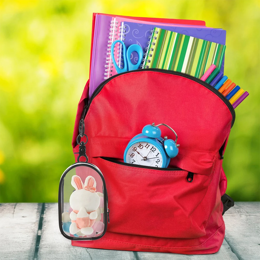 2 Pcs Display Bag Portable Dustproof Storage Case for Figures Clear Display Bag Keychain For Toy
2 Pcs Display Bag Portable Dustproof Storage Case for Figures Clear Display Bag Keychain For Toy