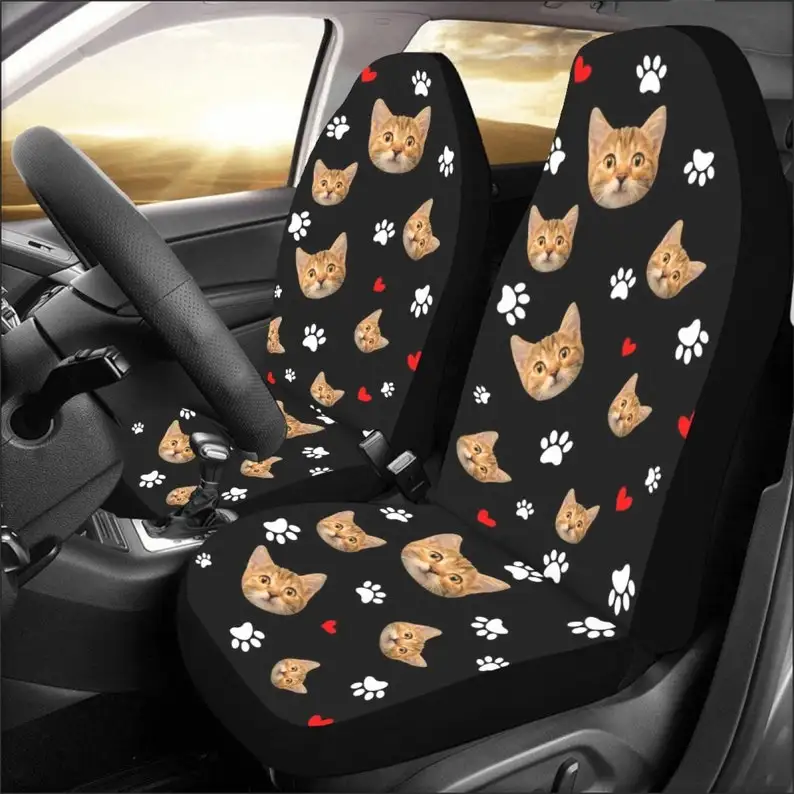 Car Seat Cover Custom,Car Seat Pet Cover Customized by Cat photo,Photo Face Car Seat Covers,Seat Covers for Vehicle,2 Front Seat
Car Seat Cover Custom,Car Seat Pet Cover Customized by Cat photo,Photo Face Car Seat Covers,Seat Covers for Vehicle,2 Front Seat