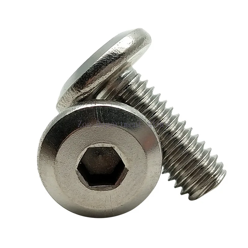 50pcs M5*L Pure Titanium Button Head Socket Screws Titanium Alloy Small Screws GR2 ISO7380 Sizes M5*8/M5*10/M5*12/M5*14/M5*16
50pcs M5*L Pure Titanium Button Head Socket Screws Titanium Alloy Small Screws GR2 ISO7380 Sizes M5*8/M5*10/M5*12/M5*14/M5*16