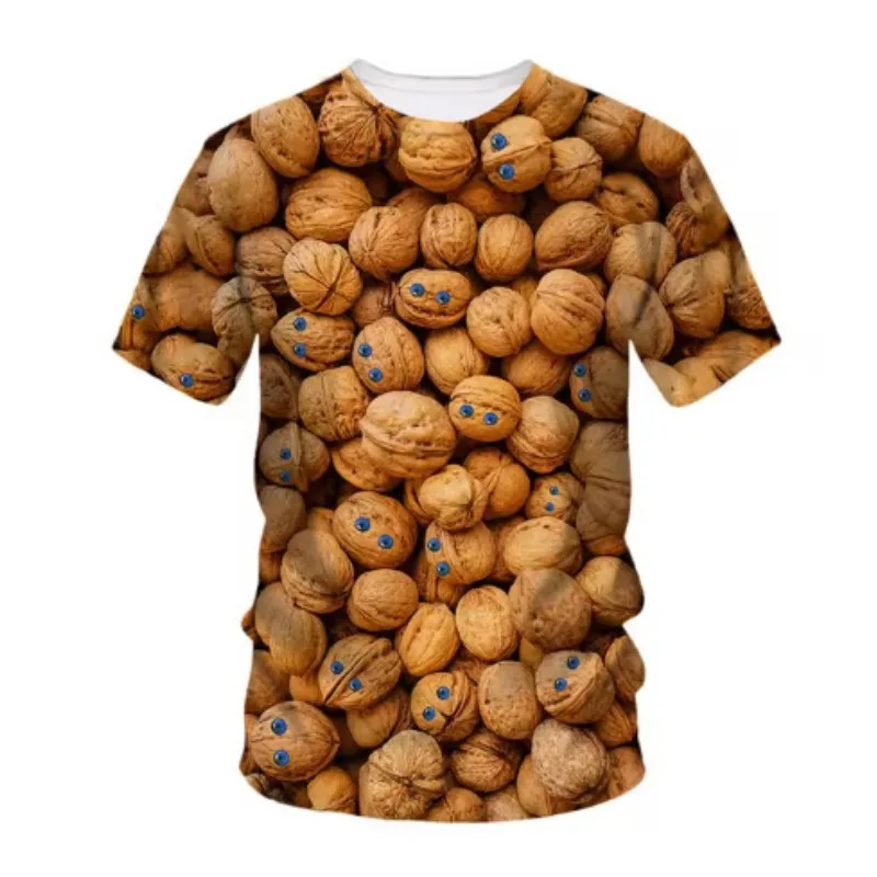 2025 trendy hip-hop casual 3D digital printing nut loose round neck versatile short sleeved casual T-shirt for men
2025 trendy hip-hop casual 3D digital printing nut loose round neck versatile short sleeved casual T-shirt for men