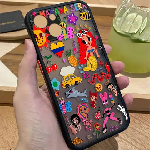 K-Karol G Manana Sera Bonito Matte Phone Case For Redmi 10 10C 5A 6 7A 8 9 9A 9T 9I 9C 10A A5 K20 K40 NOTE 8 PRO TPU Case Shell