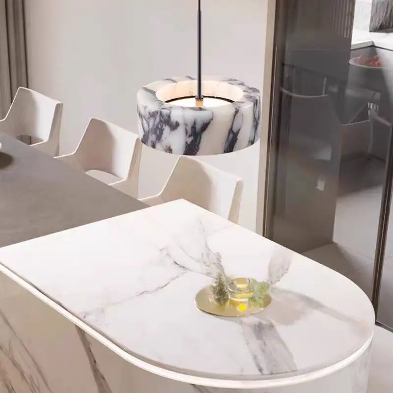 Nordic Minimalist LED Pendant Light Natural Marble Hanging Lamps Living Room Island Dining Table Restaurant Suspension Luminaire
Nordic Minimalist LED Pendant Light Natural Marble Hanging Lamps Living Room Island Dining Table Restaurant Suspension Luminaire