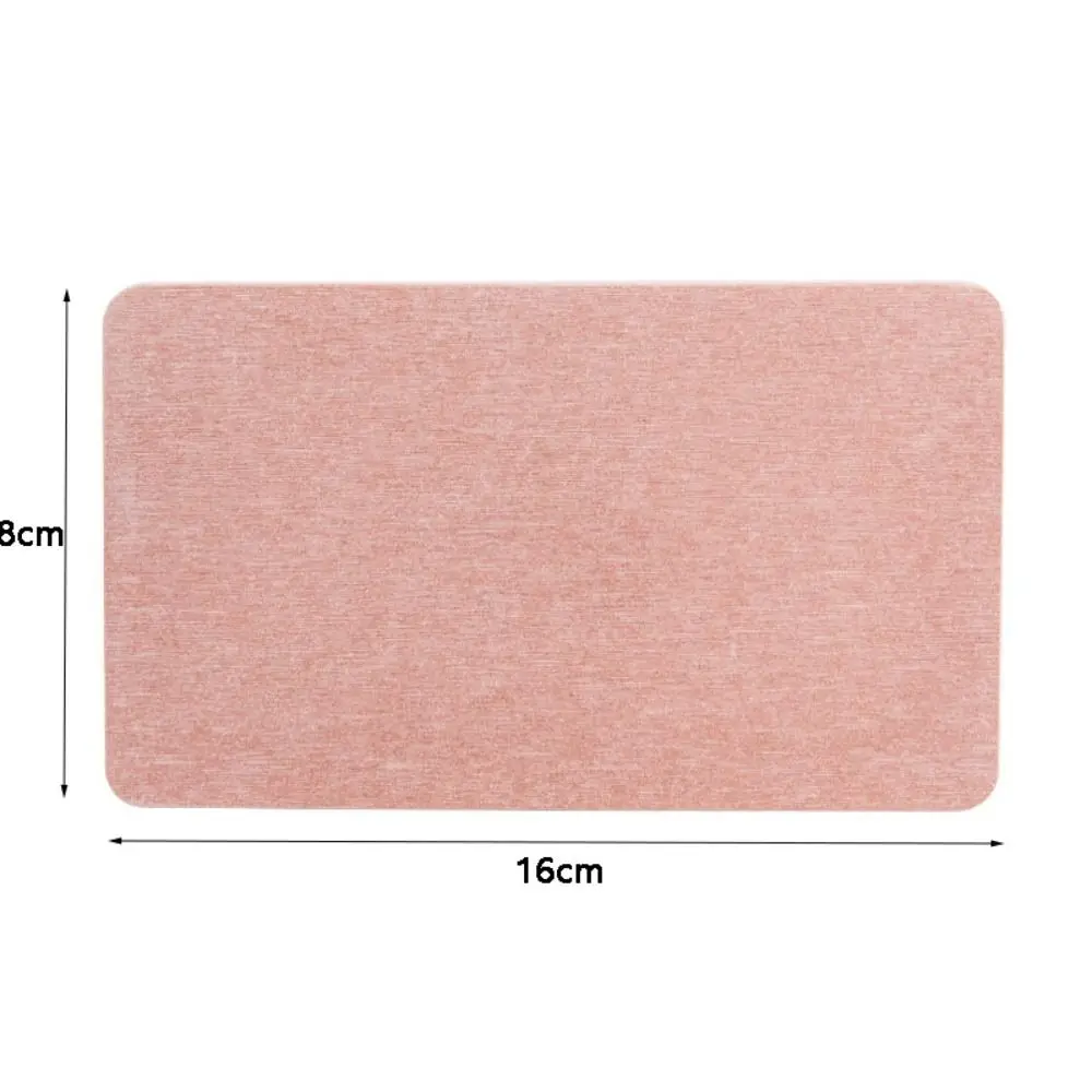 Kitchen Sink Faucet Mat Quick Drying Diatomite Coaster Non-slip Thickened Diatomite Mat Dampproof Heat Resistant Placemat Cup
Kitchen Sink Faucet Mat Quick Drying Diatomite Coaster Non-slip Thickened Diatomite Mat Dampproof Heat Resistant Placemat Cup