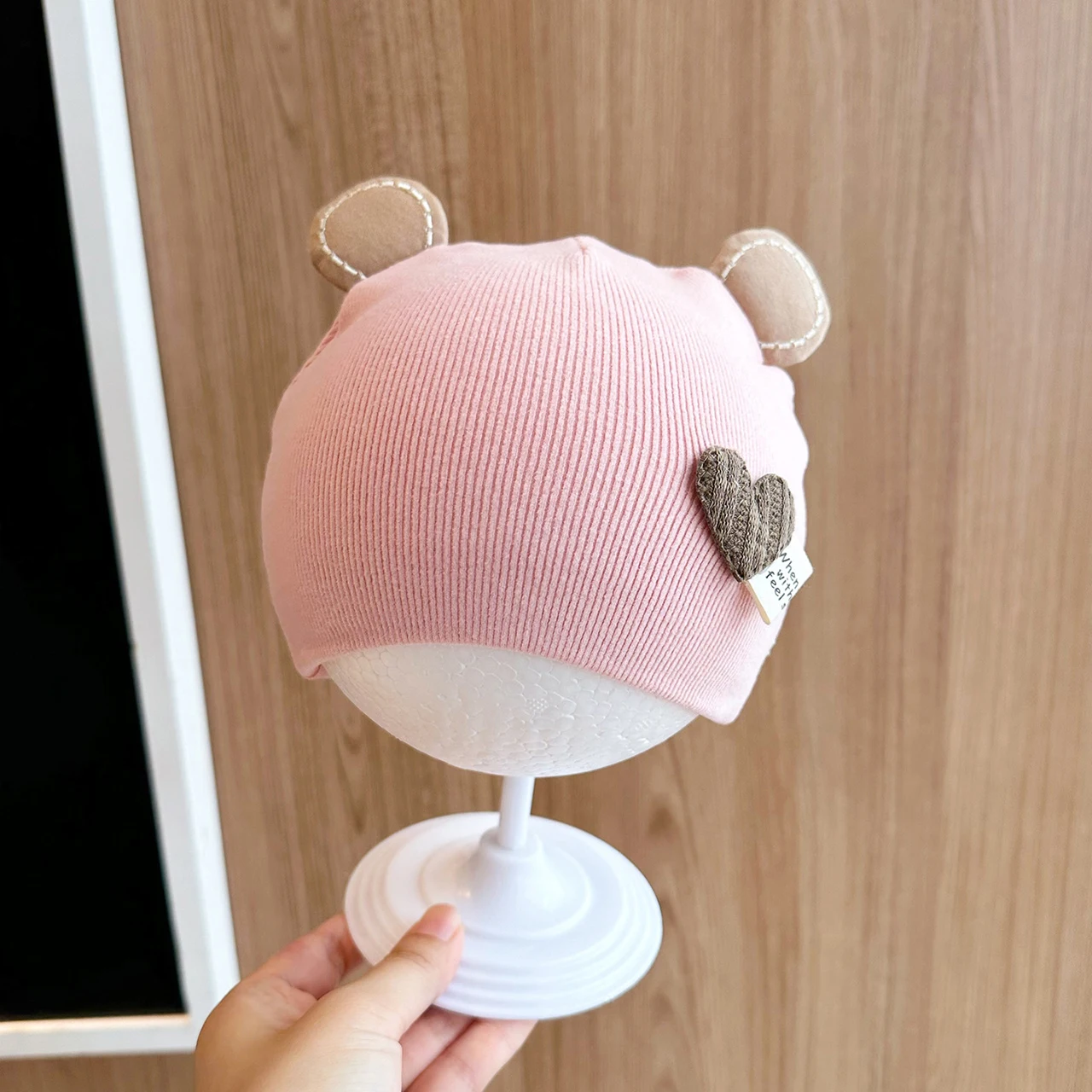 Red Love шапка для новорожденных, мягкая хлопковая шапочка для младенцев, От 6 до 12 месяцев, детская теплая пуловерная шапка на весну и осень, милый мультяшный капот для малышей 
Red Love шапка для новорожденных, мягкая хлопковая шапочка для младенцев, От 6 до 12 месяцев, детская теплая пуловерная шапка на весну и осень, милый мультяшный капот для малышей