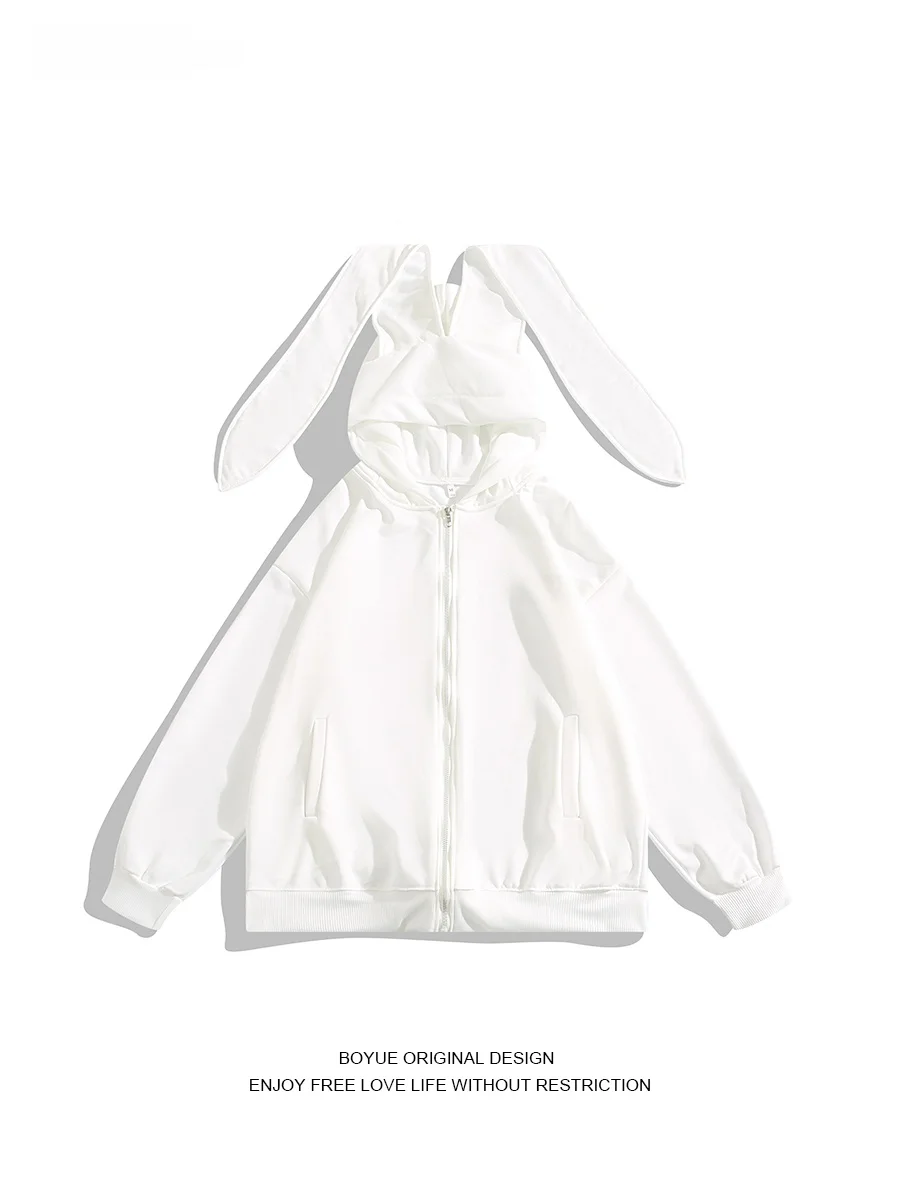 Boyue Rabbit Ear Hoodie Japanese Cartoon Cute Harajuku Youth Couple Outfit Jaet Loose Fit Casual Spring Autumn Winter
Boyue Rabbit Ear Hoodie Japanese Cartoon Cute Harajuku Youth Couple Outfit Jaet Loose Fit Casual Spring Autumn Winter
