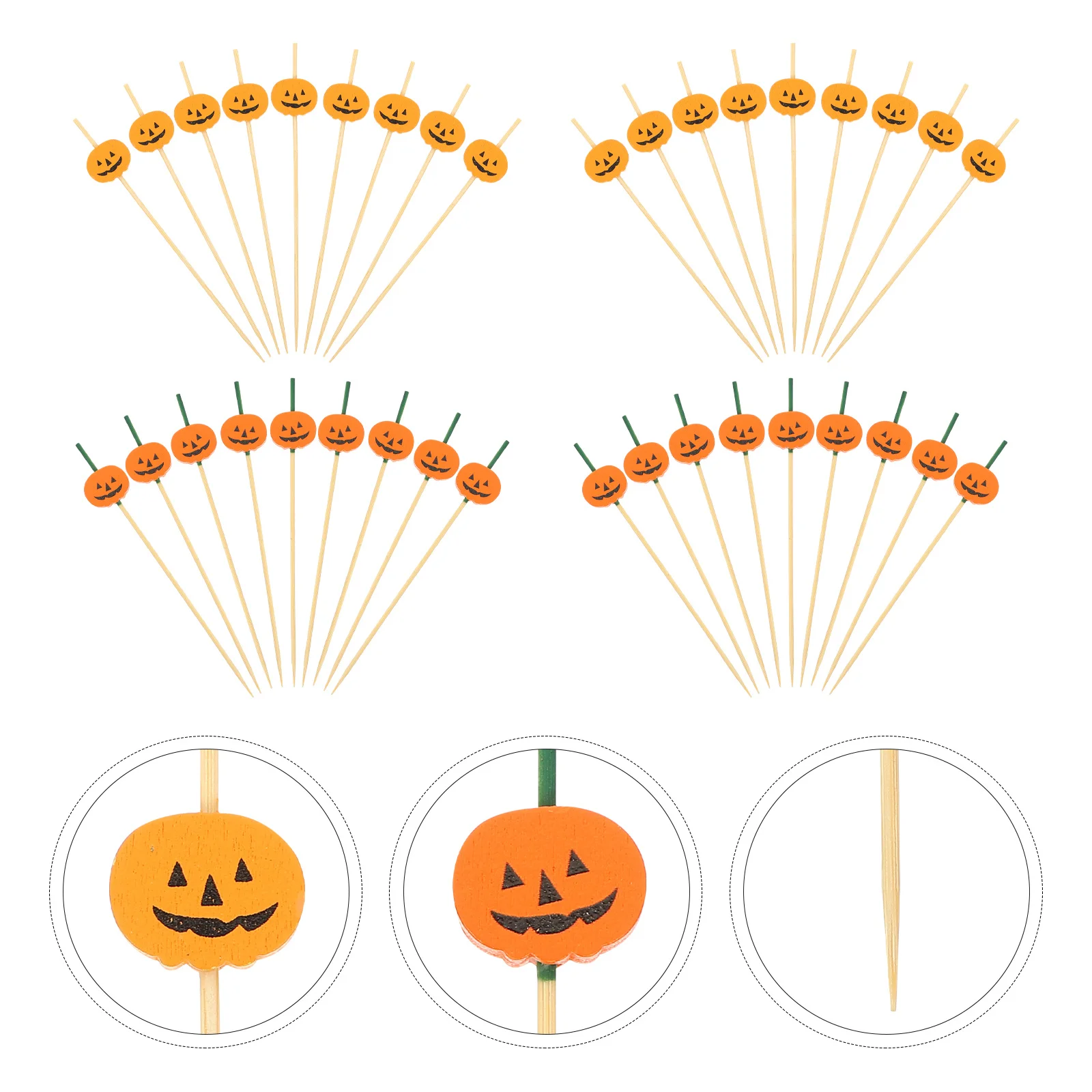200Pcs Pumpkin Food Picks Creative Disposable Bamboo Snack Sticks Party Cocktail Dessert Picks Snack Sticks Dessert Decors 
200Pcs Pumpkin Food Picks Creative Disposable Bamboo Snack Sticks Party Cocktail Dessert Picks Snack Sticks Dessert Decors