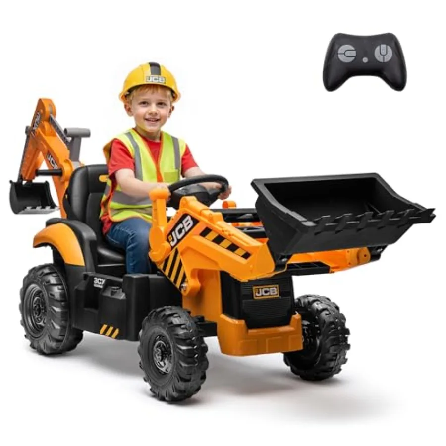 Детский экскаватор JCB 24В, 3-в-1, электрический, с фронтальным погрузчиком, задним ковшом, пультом ДУ, плавным стартом/стопом
Детский экскаватор JCB 24В, 3-в-1, электрический, с фронтальным погрузчиком, задним ковшом, пультом ДУ, плавным стартом/стопом