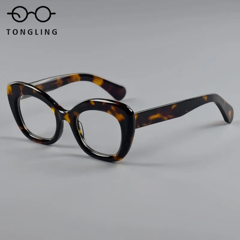 Лучшие модные мужские новые высококачественные ацетатные оправы ручной работы в стиле ретро для женщин овальной формы, персонализированные модные толстые нишевые оправы для очков
Лучшие модные мужские новые высококачественные ацетатные оправы ручной работы в стиле ретро для женщин овальной формы, персонализированные модные толстые нишевые оправы для очков