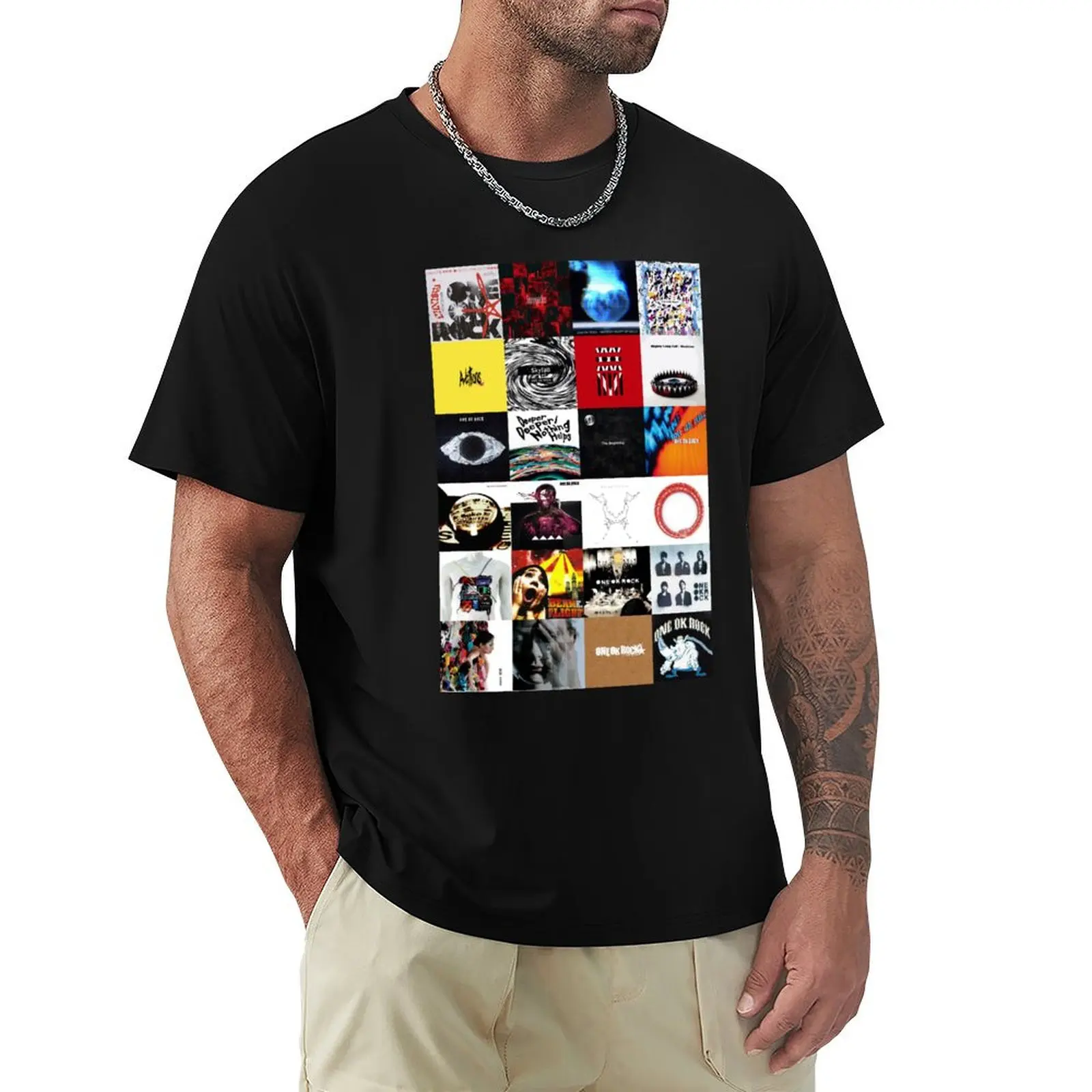 ONE OK ROCK Full Discography Album Covers T-Shirt anime t shirts rapper graphic tees t shirts for men pack
ONE OK ROCK Full Discography Album Covers T-Shirt anime t shirts rapper graphic tees t shirts for men pack