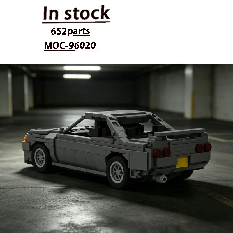 MOC-96020 New Small GT-R R32 Supercar Racing Building Block Model • 652 Parts • MOC Creative Boy Kids Building Block Toy Gift
MOC-96020 New Small GT-R R32 Supercar Racing Building Block Model • 652 Parts • MOC Creative Boy Kids Building Block Toy Gift