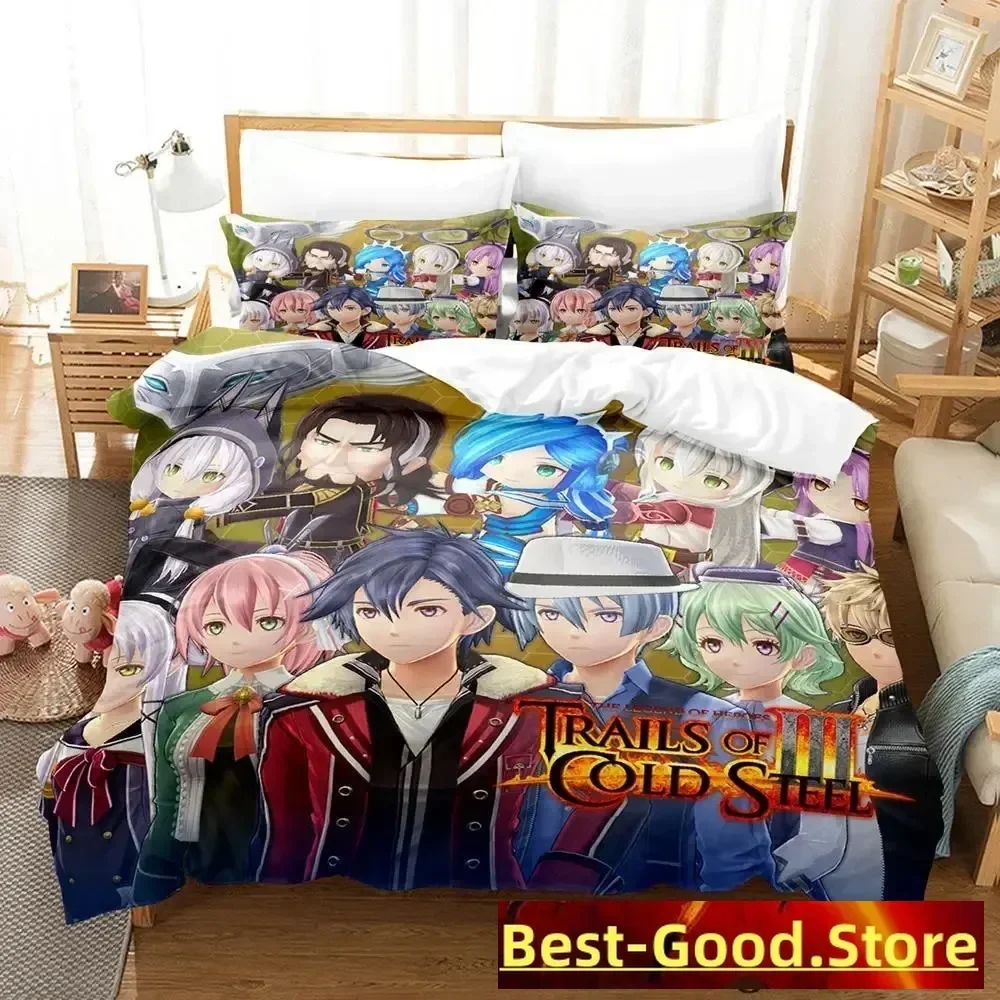 The Legend of Heroes Bedding Set Single Twin Full Queen King Size Bed Set Adult Kid Bedroom Duvetcover Sets Anime parure de lit
The Legend of Heroes Bedding Set Single Twin Full Queen King Size Bed Set Adult Kid Bedroom Duvetcover Sets Anime parure de lit