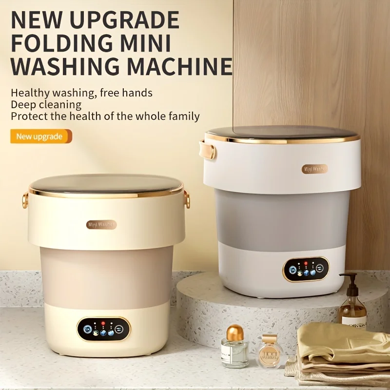 Portable Small Collapsible Washing Dryer Machine for Apartments Travel Socks Underwear Panties Washer Compact Size
Portable Small Collapsible Washing Dryer Machine for Apartments Travel Socks Underwear Panties Washer Compact Size