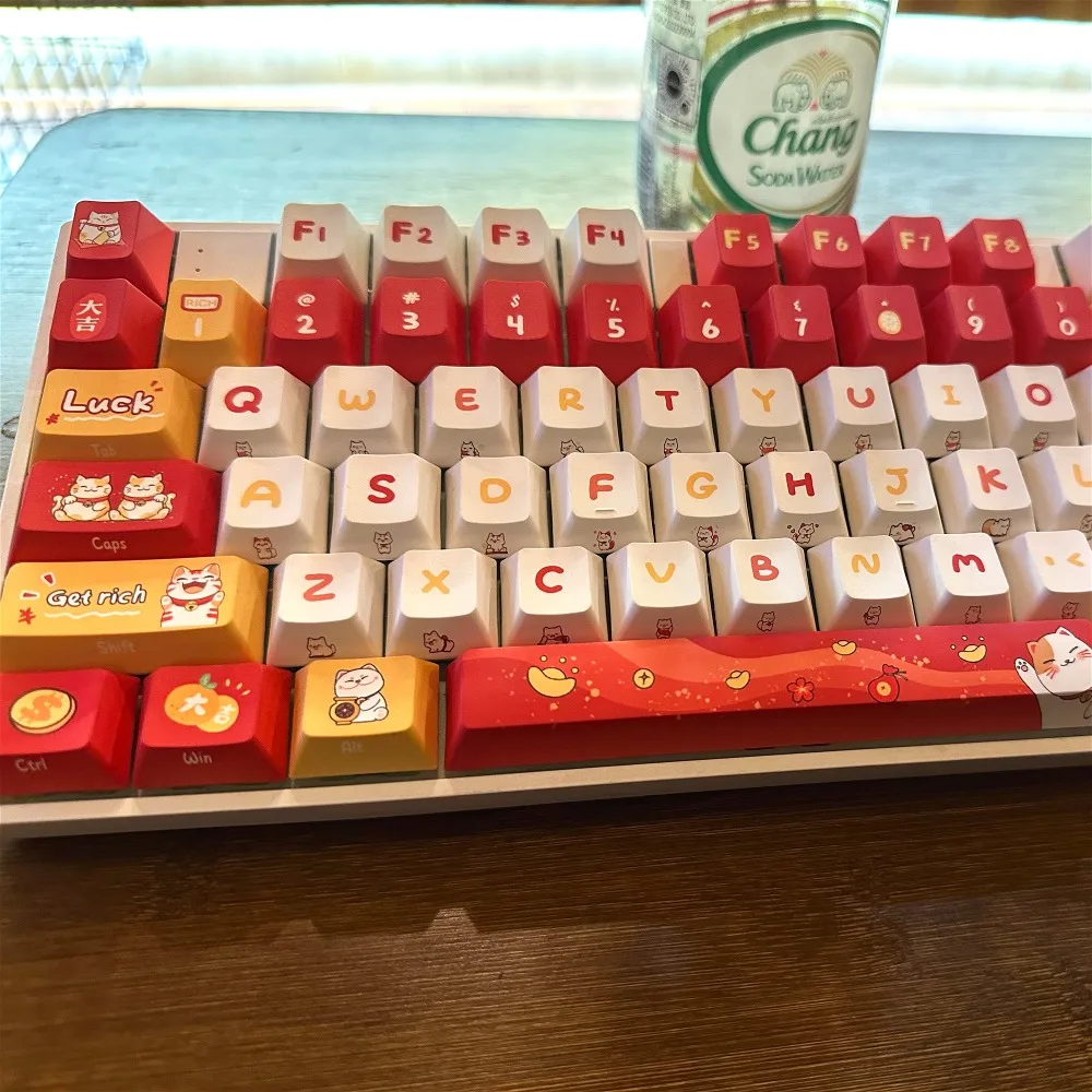Big Tachibana Keycap Set Original/MOA Height Keycap 120 Keys For 68/75/84/87/98/Cherry MX Switch Mechanical Keyboard
Big Tachibana Keycap Set Original/MOA Height Keycap 120 Keys For 68/75/84/87/98/Cherry MX Switch Mechanical Keyboard