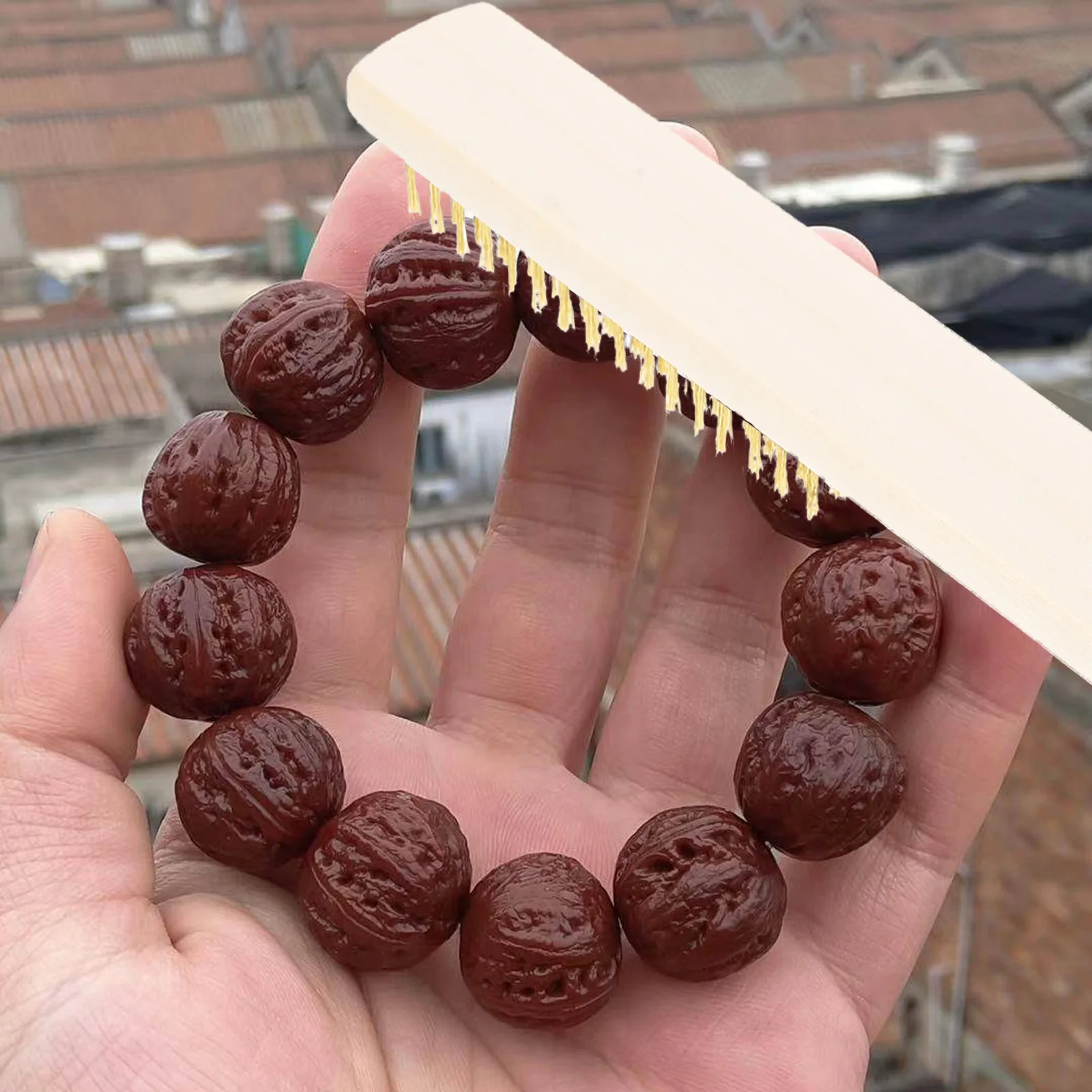 3 Pcs Copper Wire Brushes Walnut H For Rust Cleaning Metal Brush Metal Brush With Wooden H Portable WireBrushes
3 Pcs Copper Wire Brushes Walnut H For Rust Cleaning Metal Brush Metal Brush With Wooden H Portable WireBrushes
