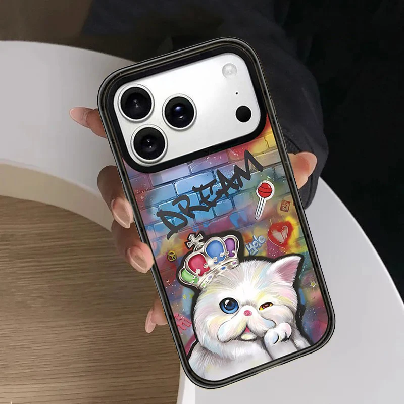 Graffiti Crown Animals Impact Black Border Magnetic Cover for IPhone 12 13 14 15 16 17 Pro Max Case for IPhone 17 Air
Graffiti Crown Animals Impact Black Border Magnetic Cover for IPhone 12 13 14 15 16 17 Pro Max Case for IPhone 17 Air