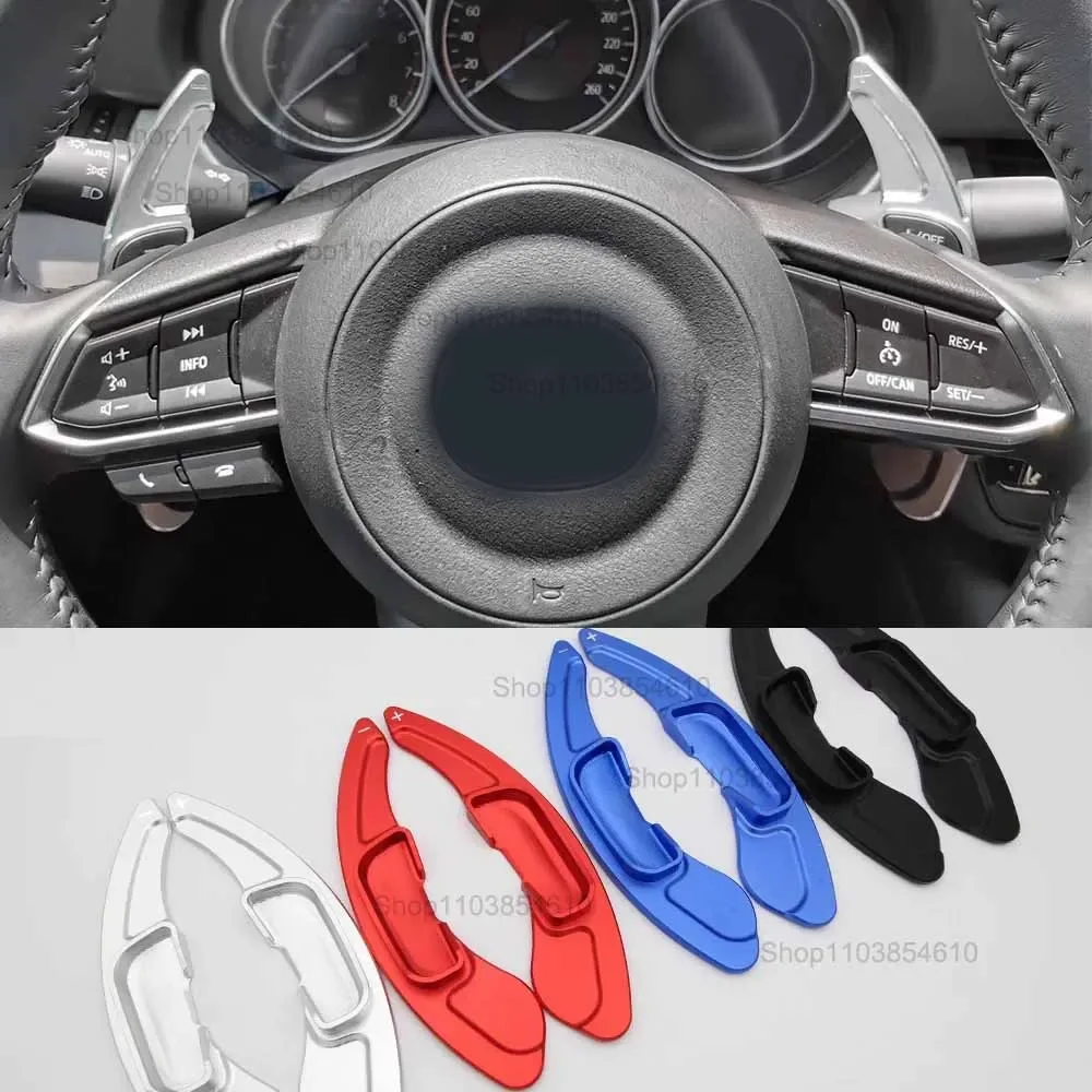 For Mazda 2 3 6 AXELA SKYACTIV Atenza CX-3 CX5 CX-9 GT Signature Car Steering Wheel Paddle Shift Extension Shifters DSG Stickers
For Mazda 2 3 6 AXELA SKYACTIV Atenza CX-3 CX5 CX-9 GT Signature Car Steering Wheel Paddle Shift Extension Shifters DSG Stickers