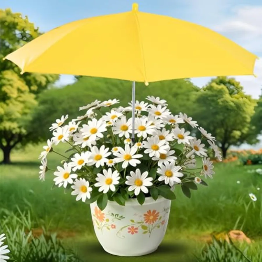 Prudiut Plant Umbrellas for Outdoor Plants, Plant Shades for Outdoor Plants from Direct Sunlight, 24in Garden Sun Shade Umbrell
Prudiut Plant Umbrellas for Outdoor Plants, Plant Shades for Outdoor Plants from Direct Sunlight, 24in Garden Sun Shade Umbrell