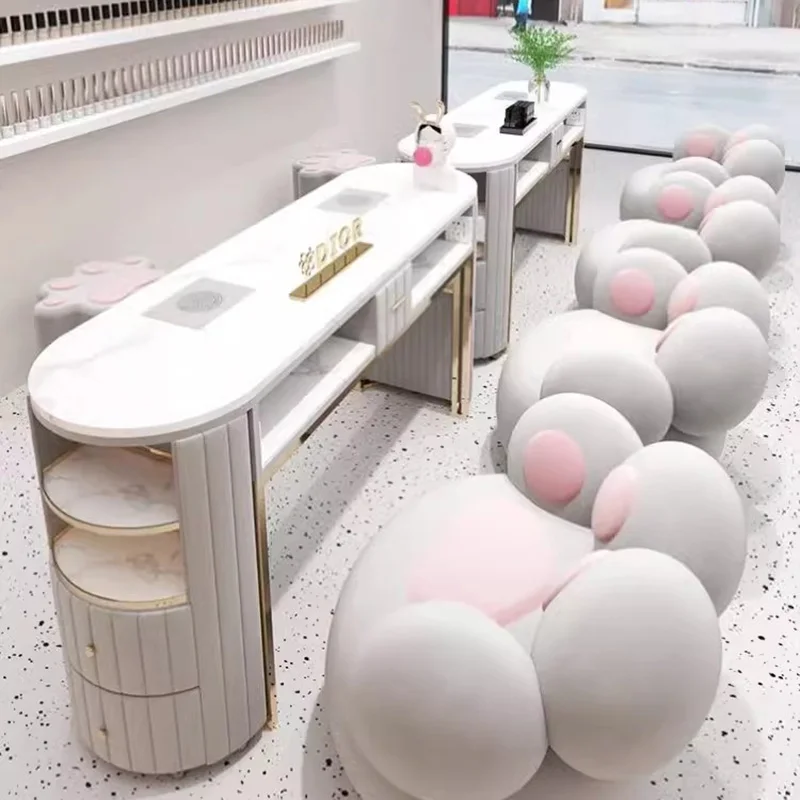 Modern Professional Nail Table Exquisite Vanity Commercial Beauty Desk Manicurist Makeup Manicure Tafel Nail Furniture CY50NT
Modern Professional Nail Table Exquisite Vanity Commercial Beauty Desk Manicurist Makeup Manicure Tafel Nail Furniture CY50NT