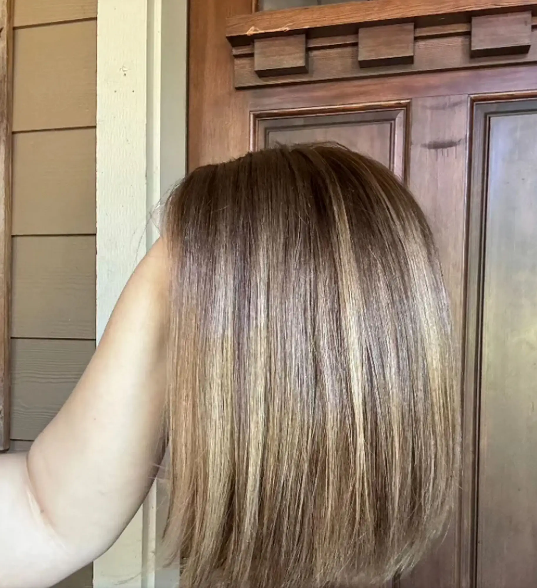 13x4 Ombre Brown Blonde Highlights Wig Short Straight Bob High Quality Synthetic HD Lace Front Wig 14'' Natural Peplucked Wigs
13x4 Ombre Brown Blonde Highlights Wig Short Straight Bob High Quality Synthetic HD Lace Front Wig 14'' Natural Peplucked Wigs