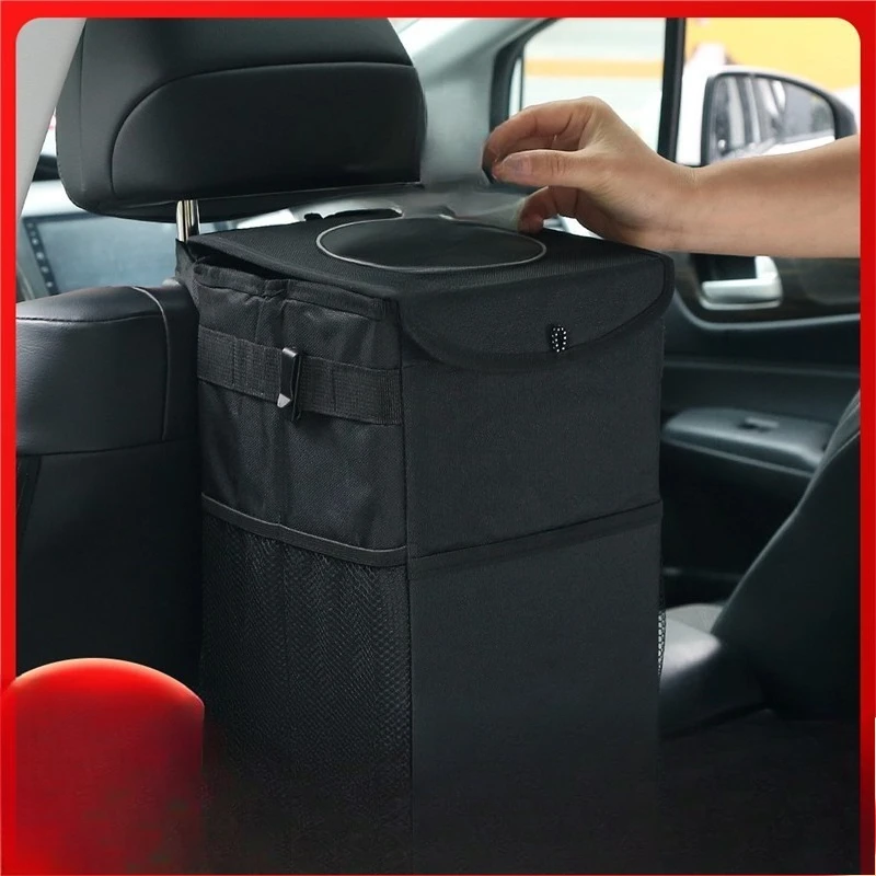 Car Foldable Trash Can Oxford Cloth Waterproof Washable Hanging Storage Bin Vehicle Backseat Flip-top Garbage Bin
Car Foldable Trash Can Oxford Cloth Waterproof Washable Hanging Storage Bin Vehicle Backseat Flip-top Garbage Bin