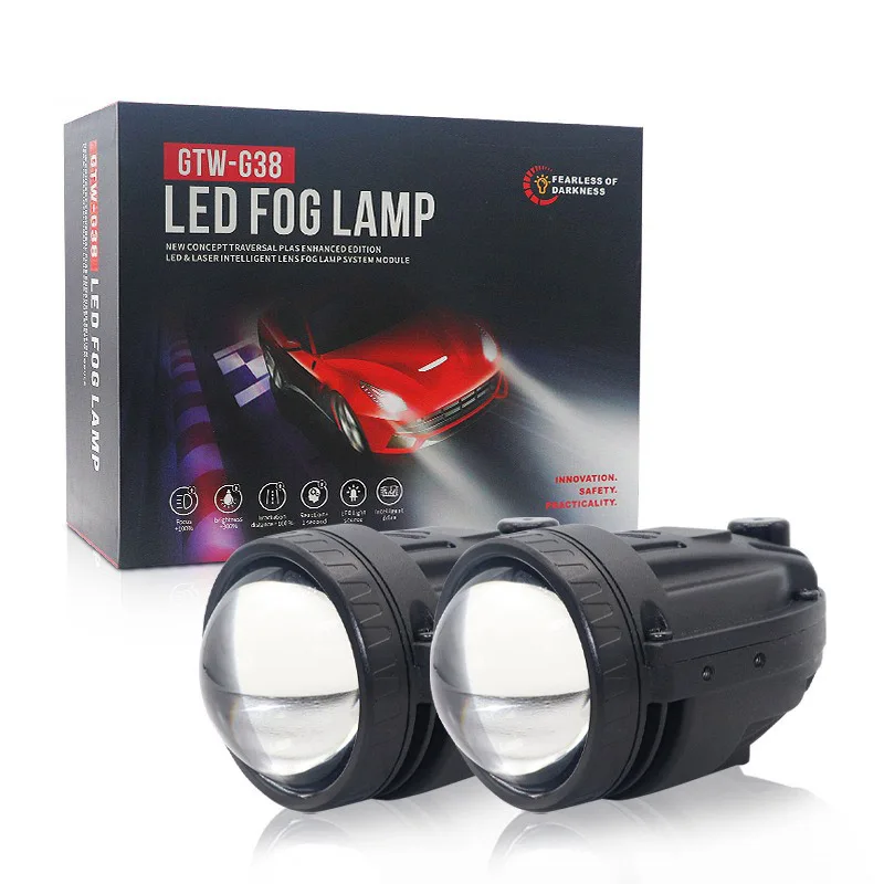 Universal Car Fog Lamp Retrofit 2 Inch Bi LED Projector Lens 3000K 4300K 6000K Green Lemon
Universal Car Fog Lamp Retrofit 2 Inch Bi LED Projector Lens 3000K 4300K 6000K Green Lemon