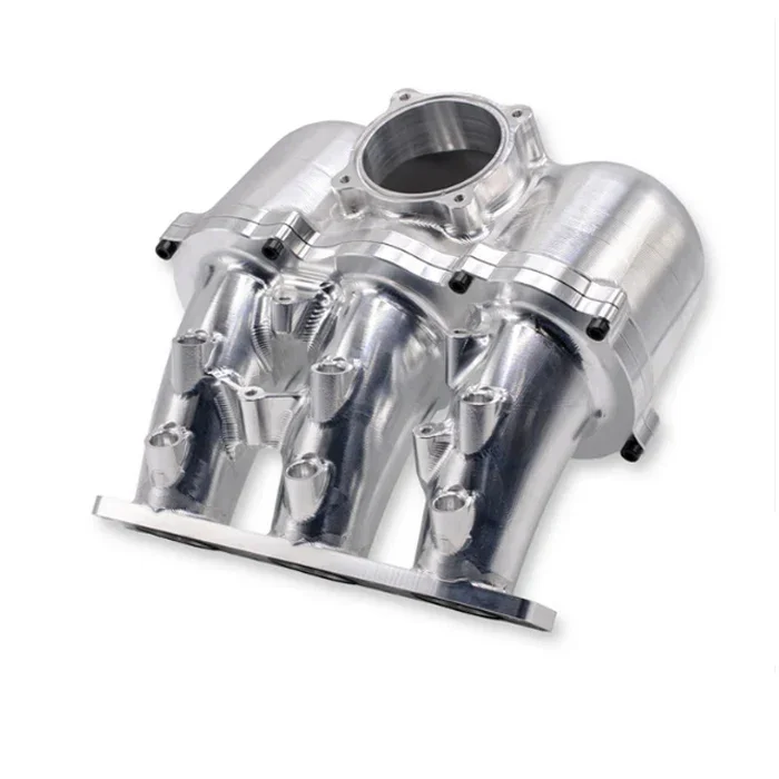5 Axis Cnc Machining Custom Made Racing Billet Intake Manifold
5 Axis Cnc Machining Custom Made Racing Billet Intake Manifold