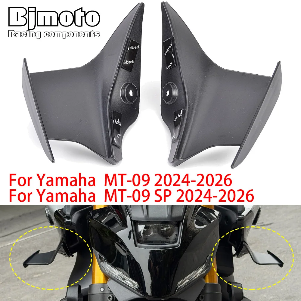 MT09 2026 Fixed wing fairing Small wing spoiler Aerodynamic wing For Yamaha MT 09 MT-09 SP 2024 2025
MT09 2026 Fixed wing fairing Small wing spoiler Aerodynamic wing For Yamaha MT 09 MT-09 SP 2024 2025