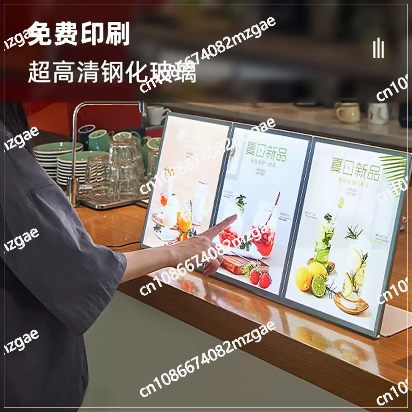 One-piece Luminous Menu Display Card A4 To Set The Table
One-piece Luminous Menu Display Card A4 To Set The Table