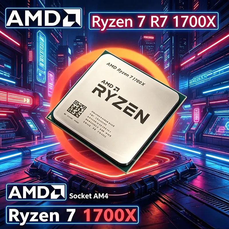 100% Brand New and Original AMD Ryzen 7 1700X R7 1700X CPU Processor 3.4 GHz Eight-Core YD170XBCM88AE Socket AM4 IN STOCK
100% Brand New and Original AMD Ryzen 7 1700X R7 1700X CPU Processor 3.4 GHz Eight-Core YD170XBCM88AE Socket AM4 IN STOCK
