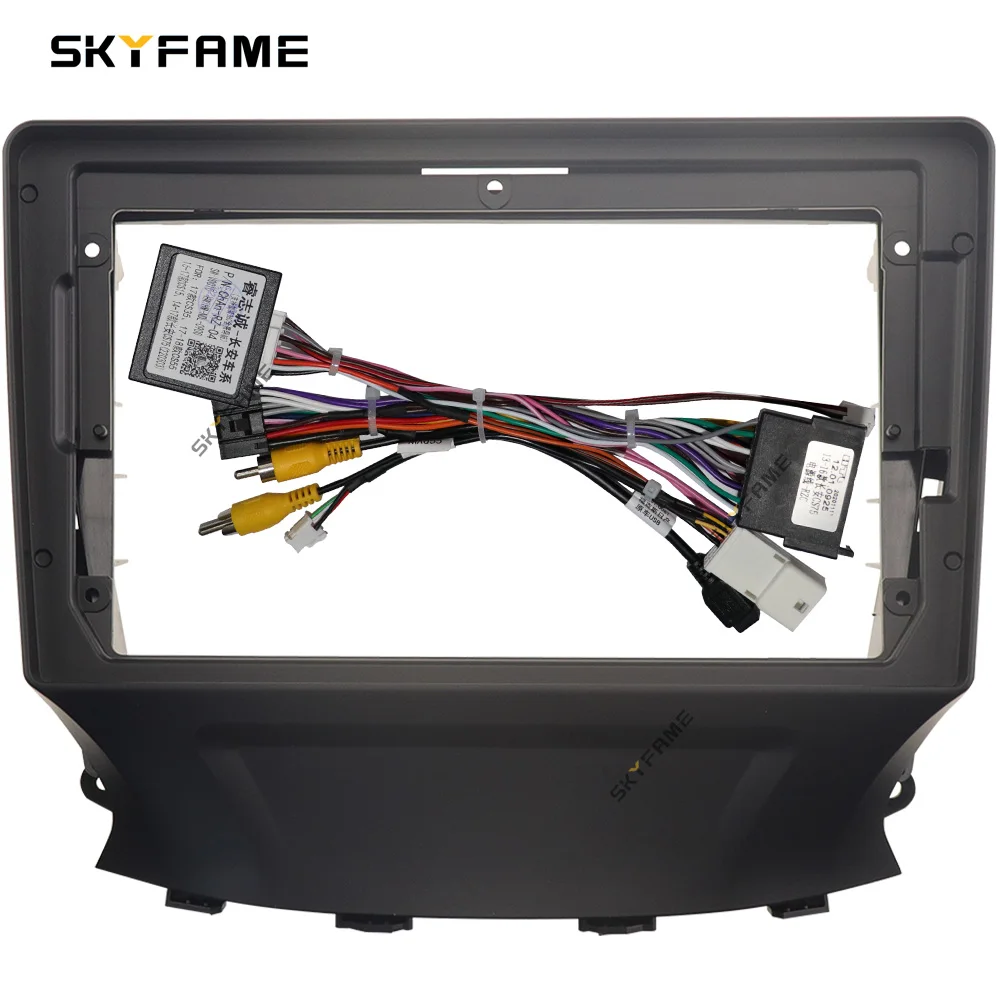 SKYFAME автомобильная рамка, лицевой адаптер, Android-радио, комплект панели для крепления приборной панели для Chana CS35
SKYFAME автомобильная рамка, лицевой адаптер, Android-радио, комплект панели для крепления приборной панели для Chana CS35