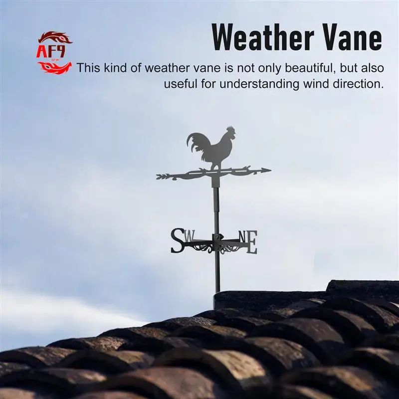 AF90-Cockerel Weather Vane - Decorative Wind Direction Indicator For Outdoor Farm Yard 1Pcs
AF90-Cockerel Weather Vane - Decorative Wind Direction Indicator For Outdoor Farm Yard 1Pcs