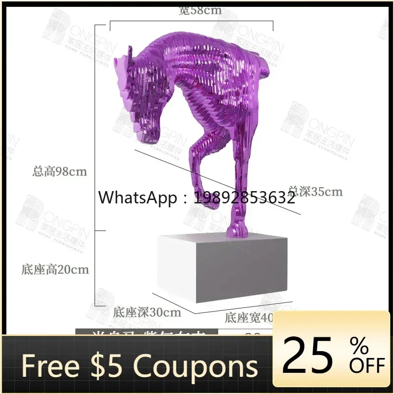 M3-19 horse head sculpture hall entrance aisle floor ornament creative home crafts
M3-19 horse head sculpture hall entrance aisle floor ornament creative home crafts