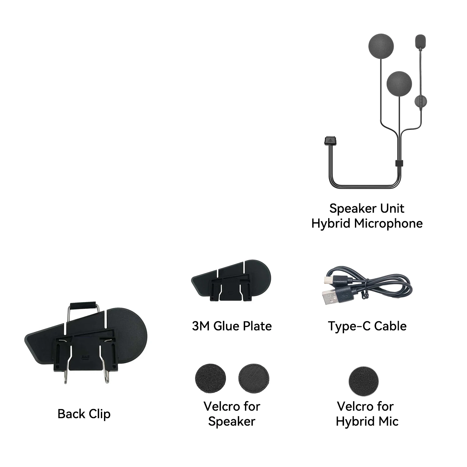 MAXRUNON 2Y Back Clip Set for Motorcycle Bluetooth, Headset Universal Speaker Soft Wheat and Hard Wheat 40MM + Back Clip
MAXRUNON 2Y Back Clip Set for Motorcycle Bluetooth, Headset Universal Speaker Soft Wheat and Hard Wheat 40MM + Back Clip