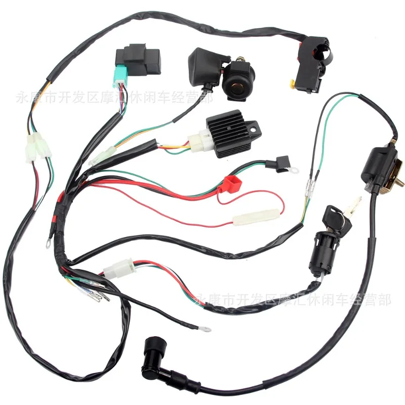 Off Road Motorcycle ATV Beach Bike Accessories 50 70 90 110CC Complete Wiring Harness Ignition System CDI
Off Road Motorcycle ATV Beach Bike Accessories 50 70 90 110CC Complete Wiring Harness Ignition System CDI